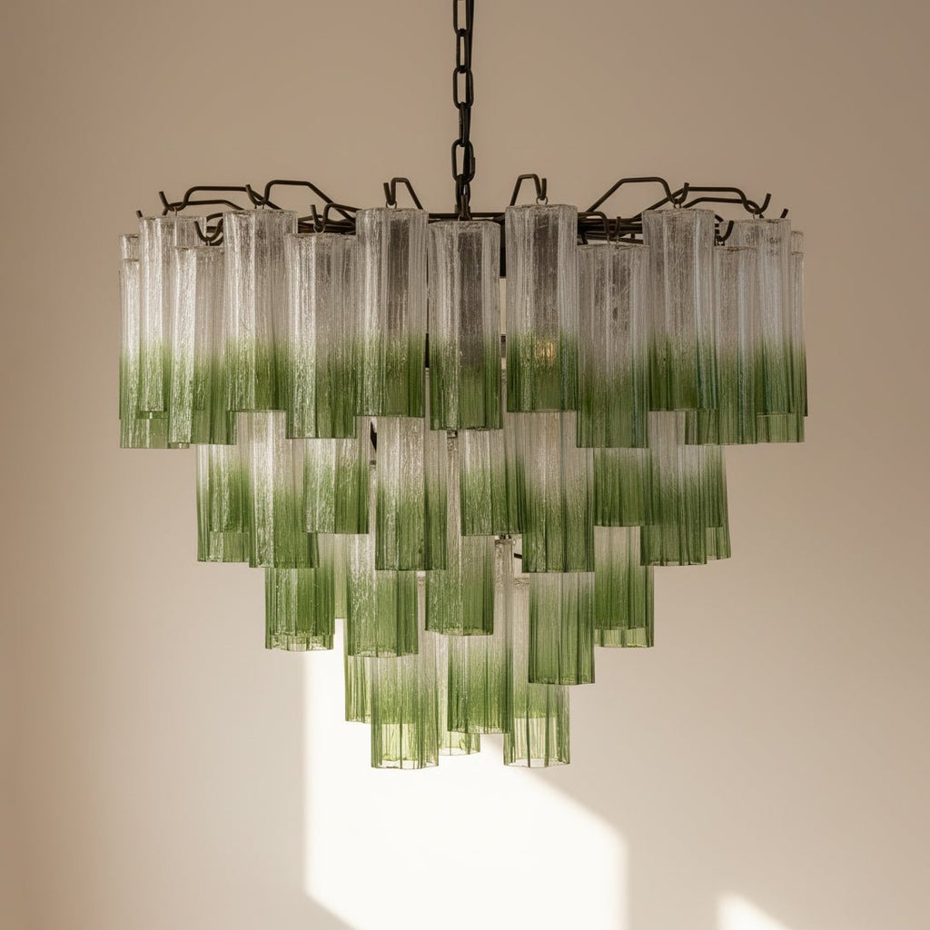 Modern Pink Chandelier — Chandelier | Maison Monashee — view 22