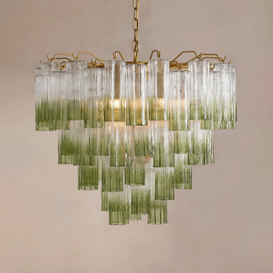 Modern Pink Chandelier — Chandelier | Maison Monashee — view 24