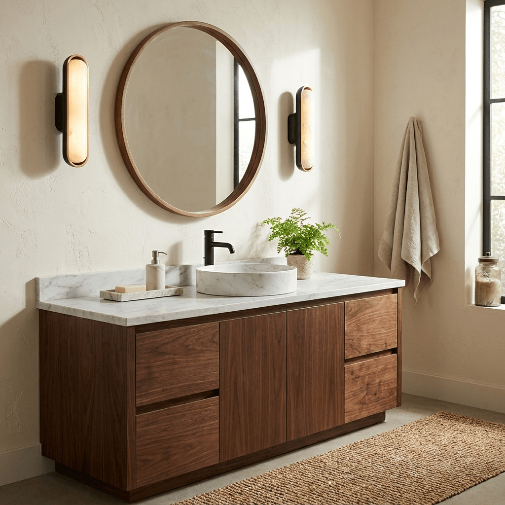 Simple Black Wall Sconce — Wall Sconce | Maison Monashee — view 8