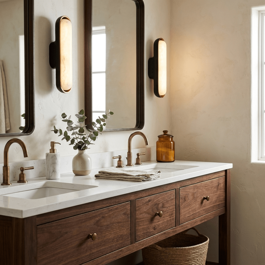 Simple Black Wall Sconce — Wall Sconce | Maison Monashee — view 2