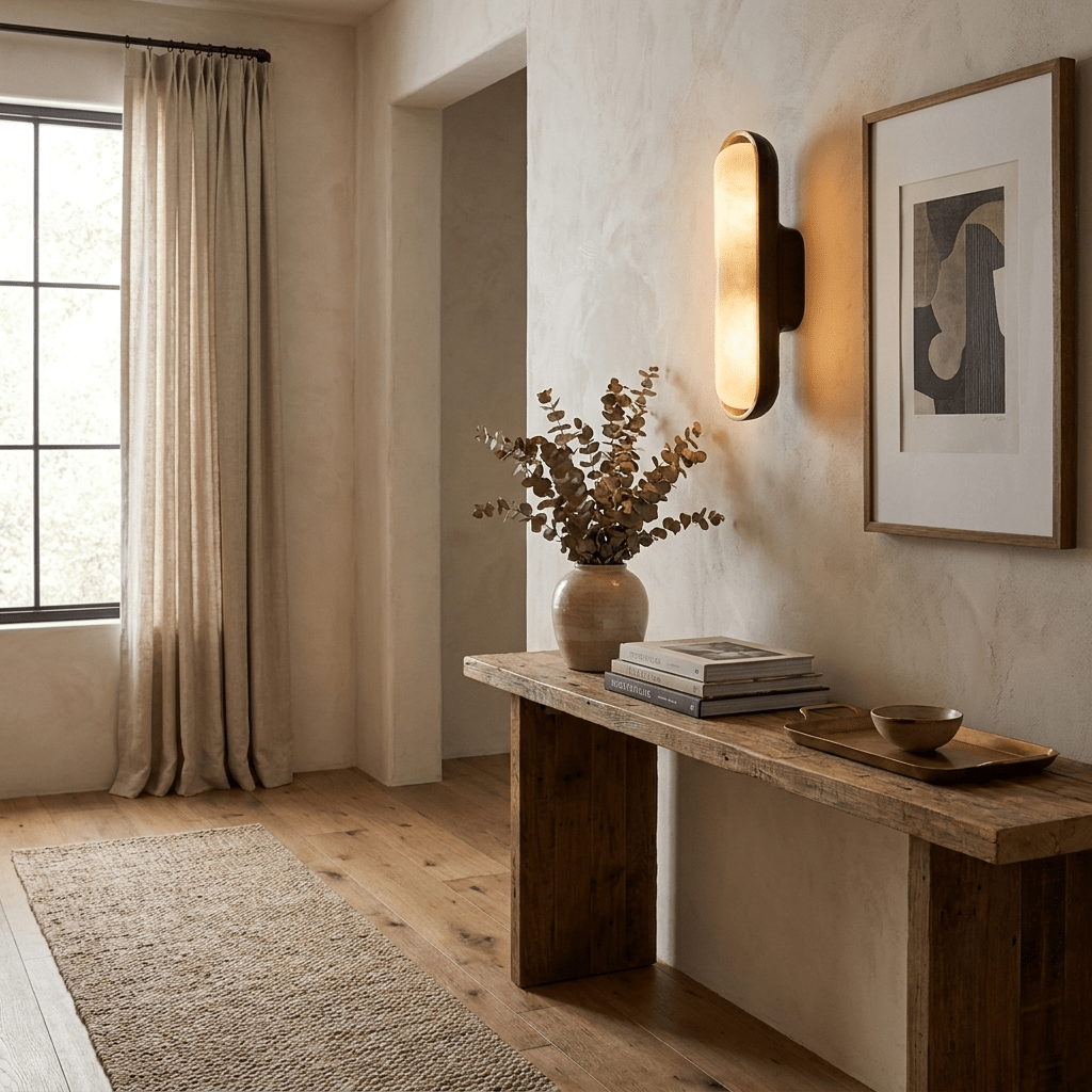 Simple Black Wall Sconce — Wall Sconce | Maison Monashee — view 3