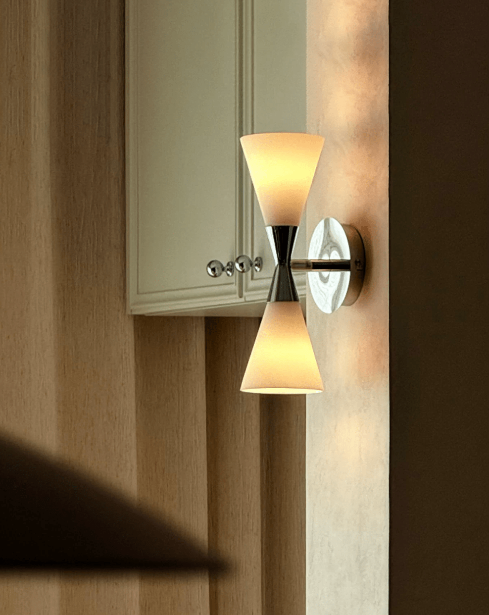 Double Cone Wall Sconce — Wall Sconce | Maison Monashee — view 11