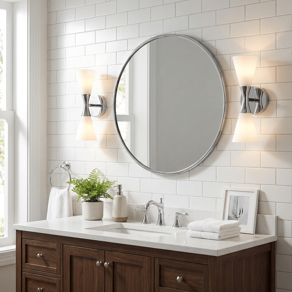 Double Cone Wall Sconce — Wall Sconce | Maison Monashee — view 5
