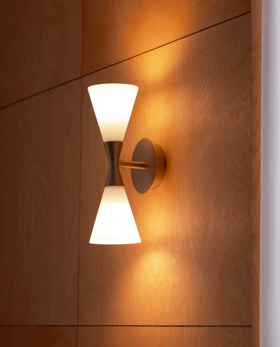 Double Cone Wall Sconce — Wall Sconce | Maison Monashee — view 10