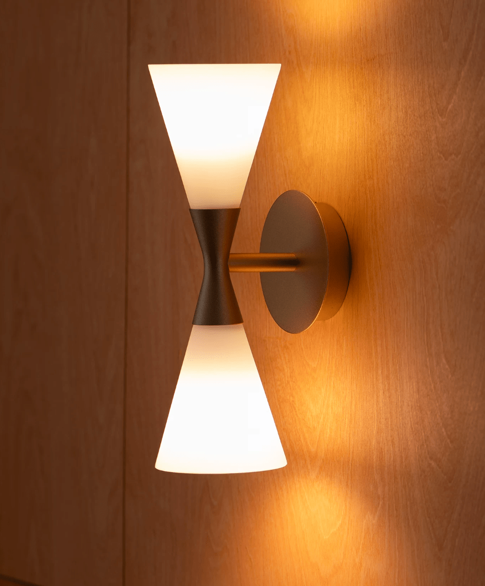 Double Cone Wall Sconce — Wall Sconce | Maison Monashee — view 15