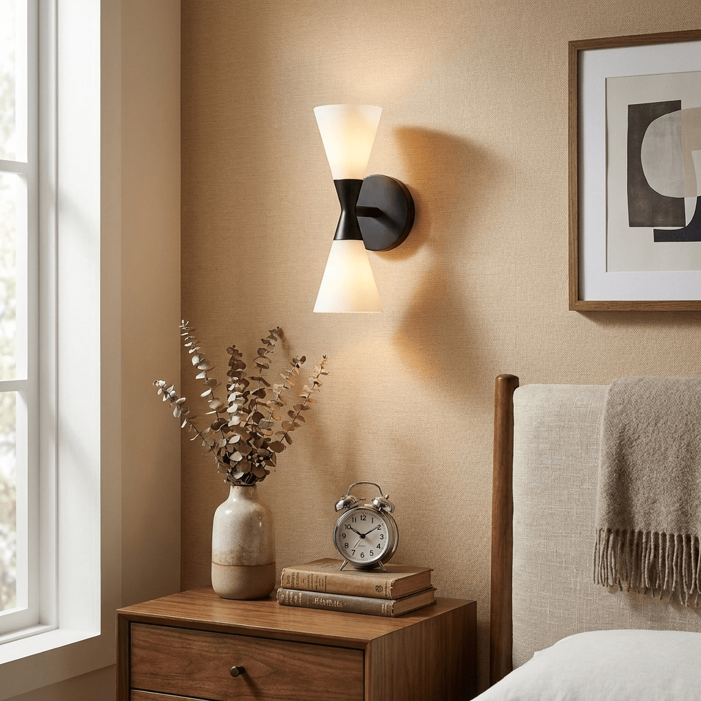 Double Cone Wall Sconce — Wall Sconce | Maison Monashee — view 7