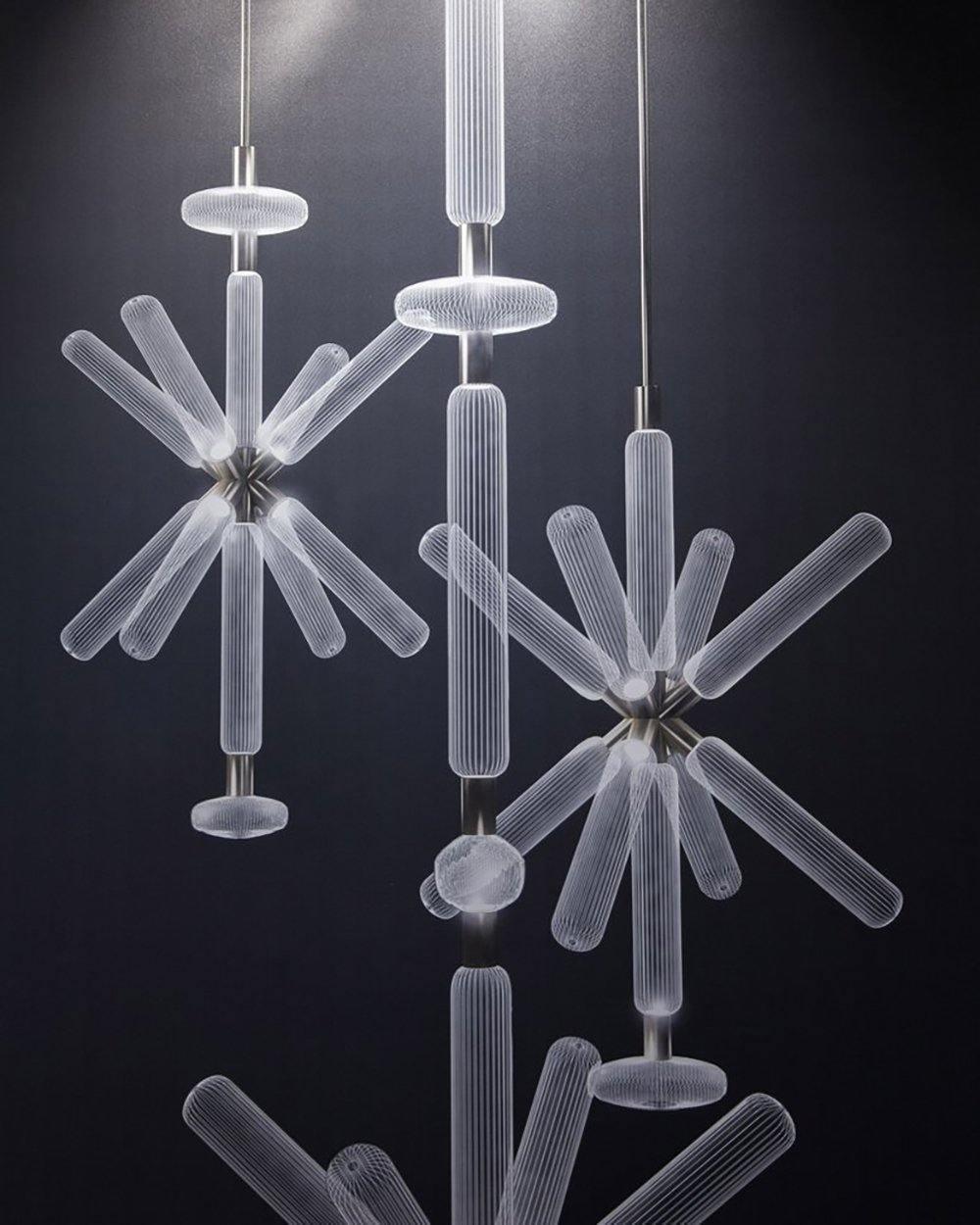 Gold Cylinder Pendant Light — Pendant Light | Maison Monashee — view 22