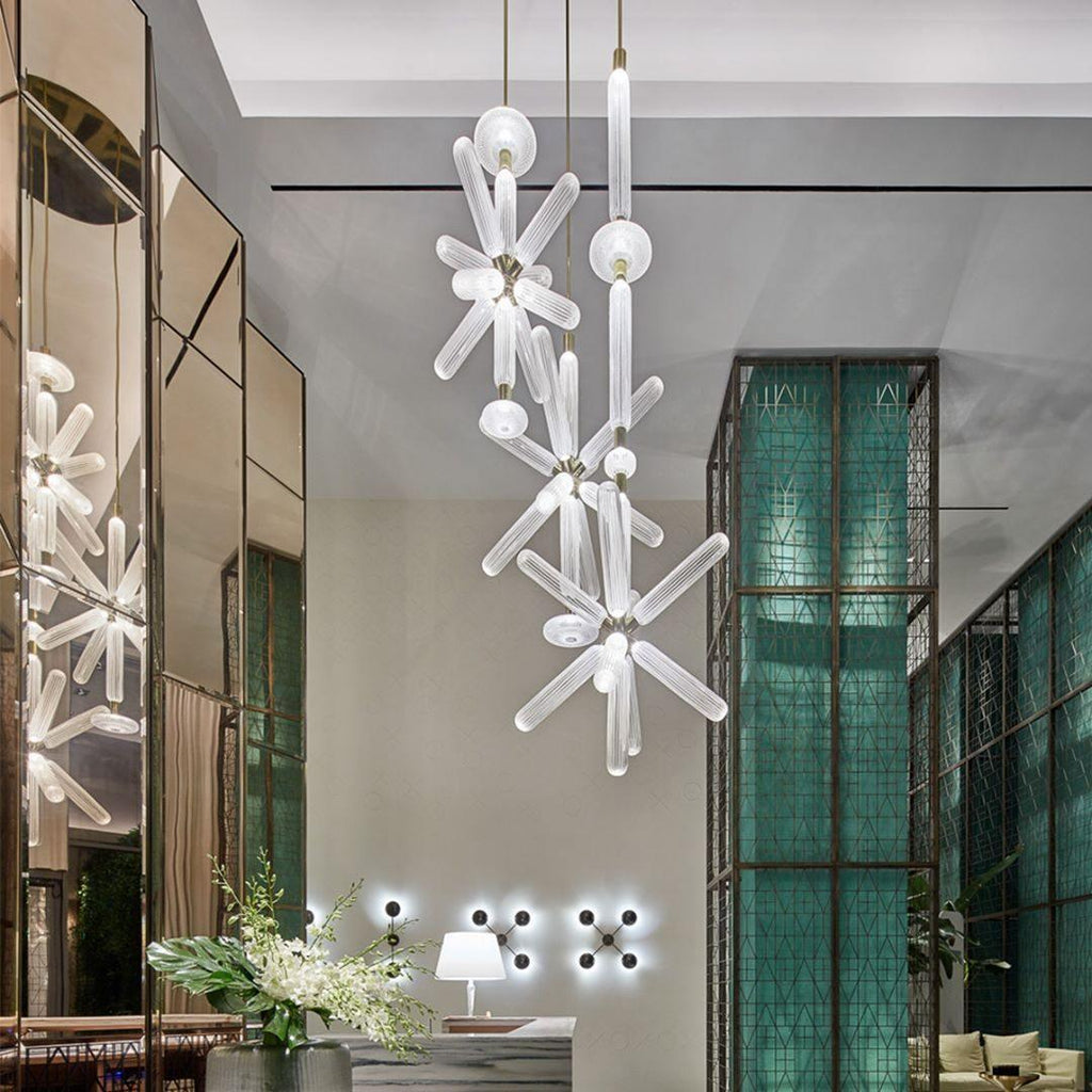 Gold Cylinder Pendant Light — Pendant Light | Maison Monashee — view 13