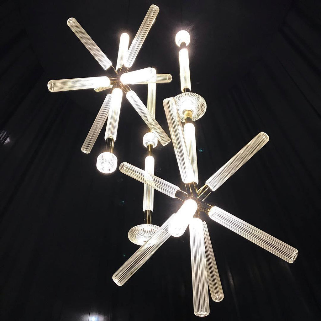 Gold Cylinder Pendant Light — Pendant Light | Maison Monashee — view 36