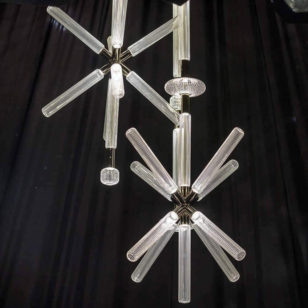 Gold Cylinder Pendant Light — Pendant Light | Maison Monashee — view 38