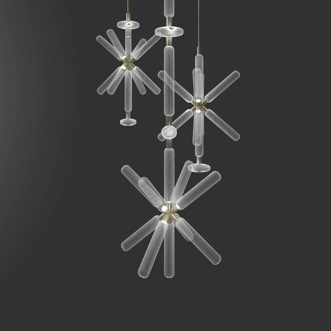 Gold Cylinder Pendant Light — Pendant Light | Maison Monashee — view 41