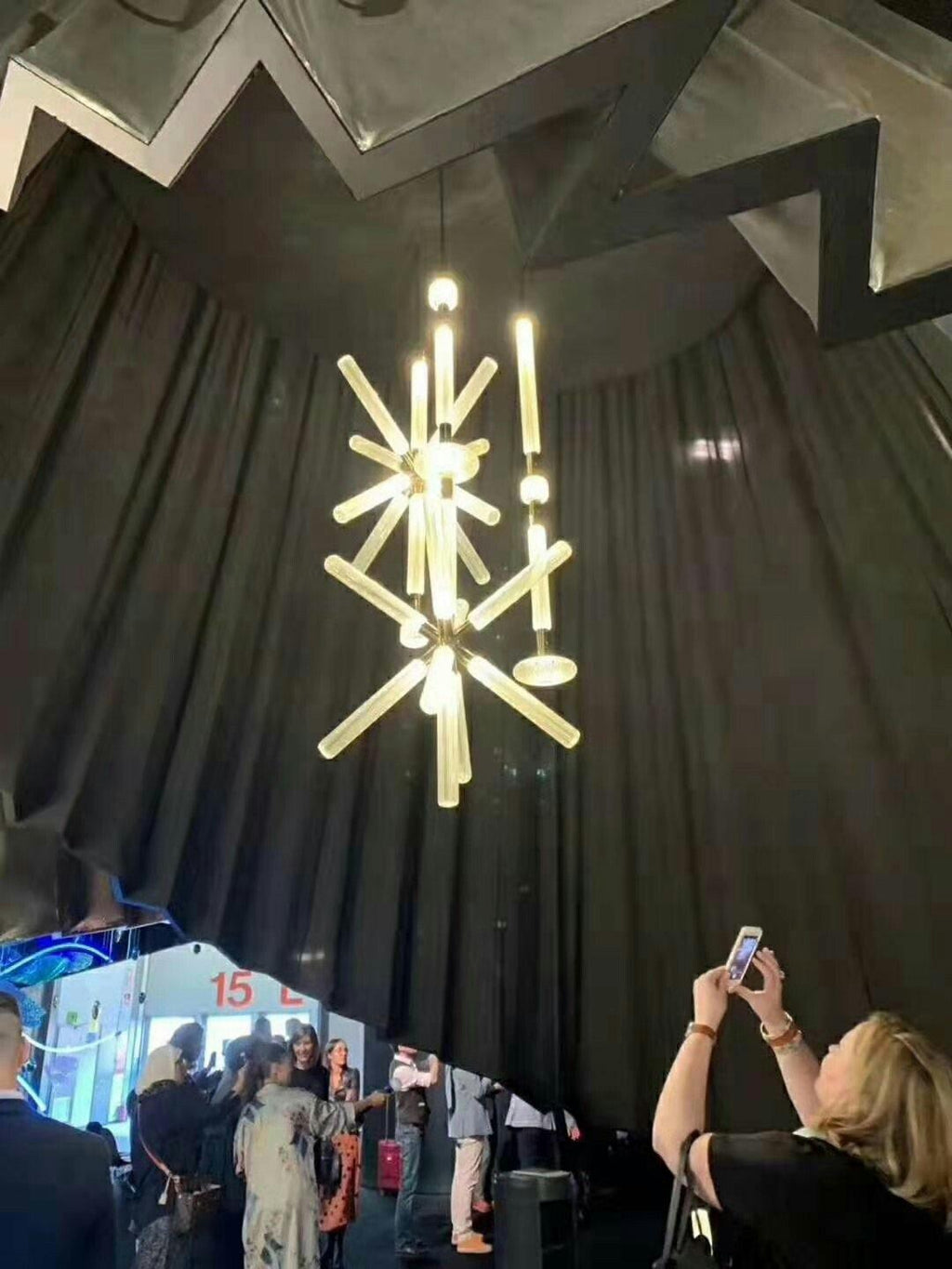 Gold Cylinder Pendant Light — Pendant Light | Maison Monashee — view 26