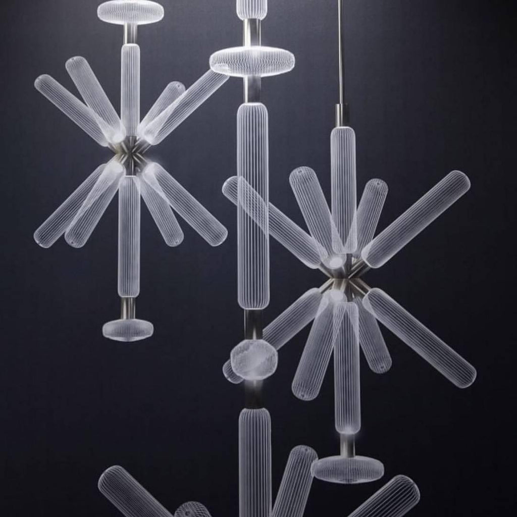Gold Cylinder Pendant Light — Pendant Light | Maison Monashee — view 21
