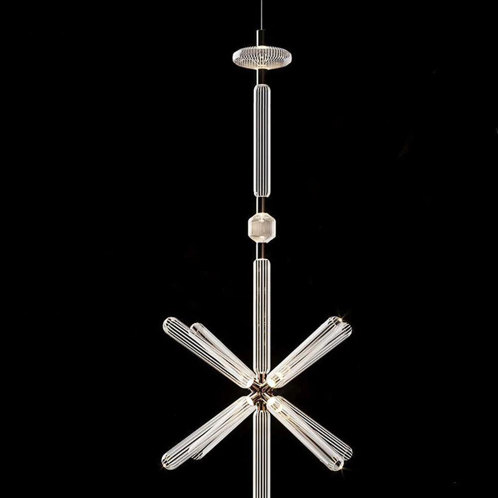 Gold Cylinder Pendant Light — Pendant Light | Maison Monashee — view 60