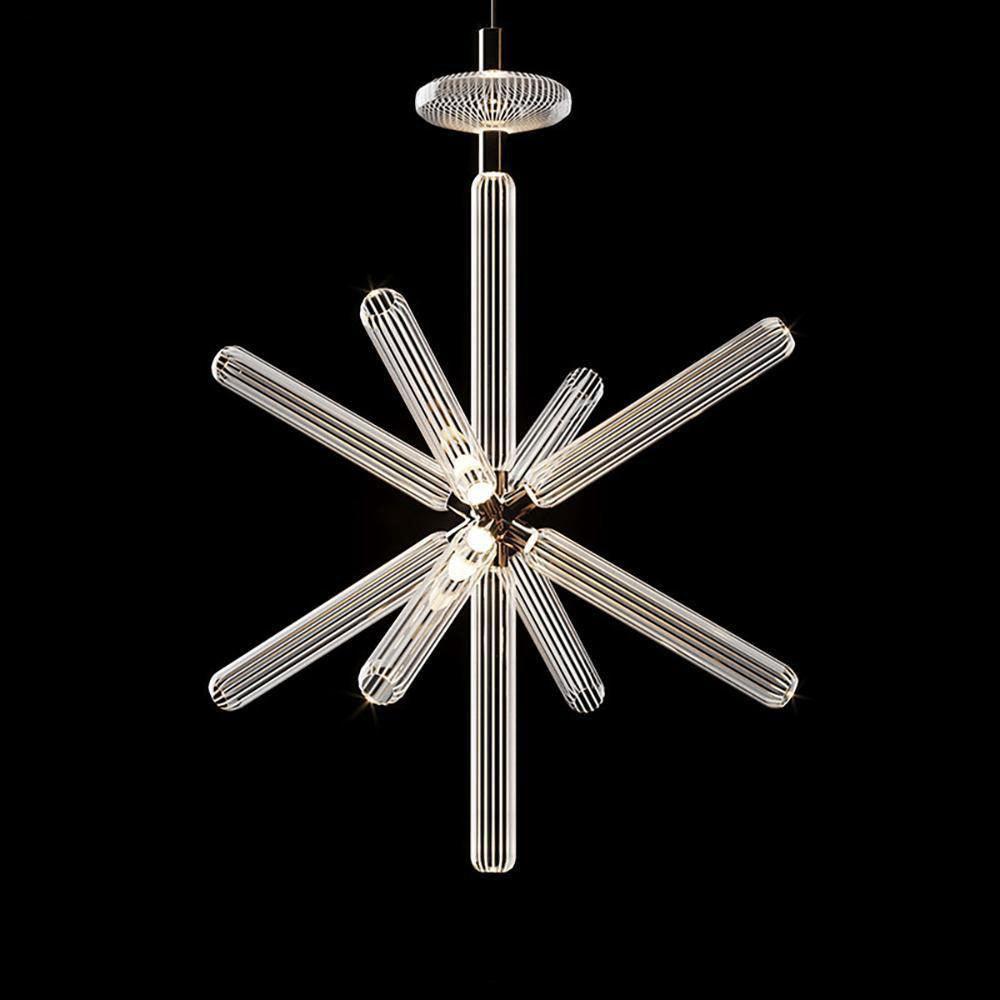 Gold Cylinder Pendant Light — Pendant Light | Maison Monashee — view 61