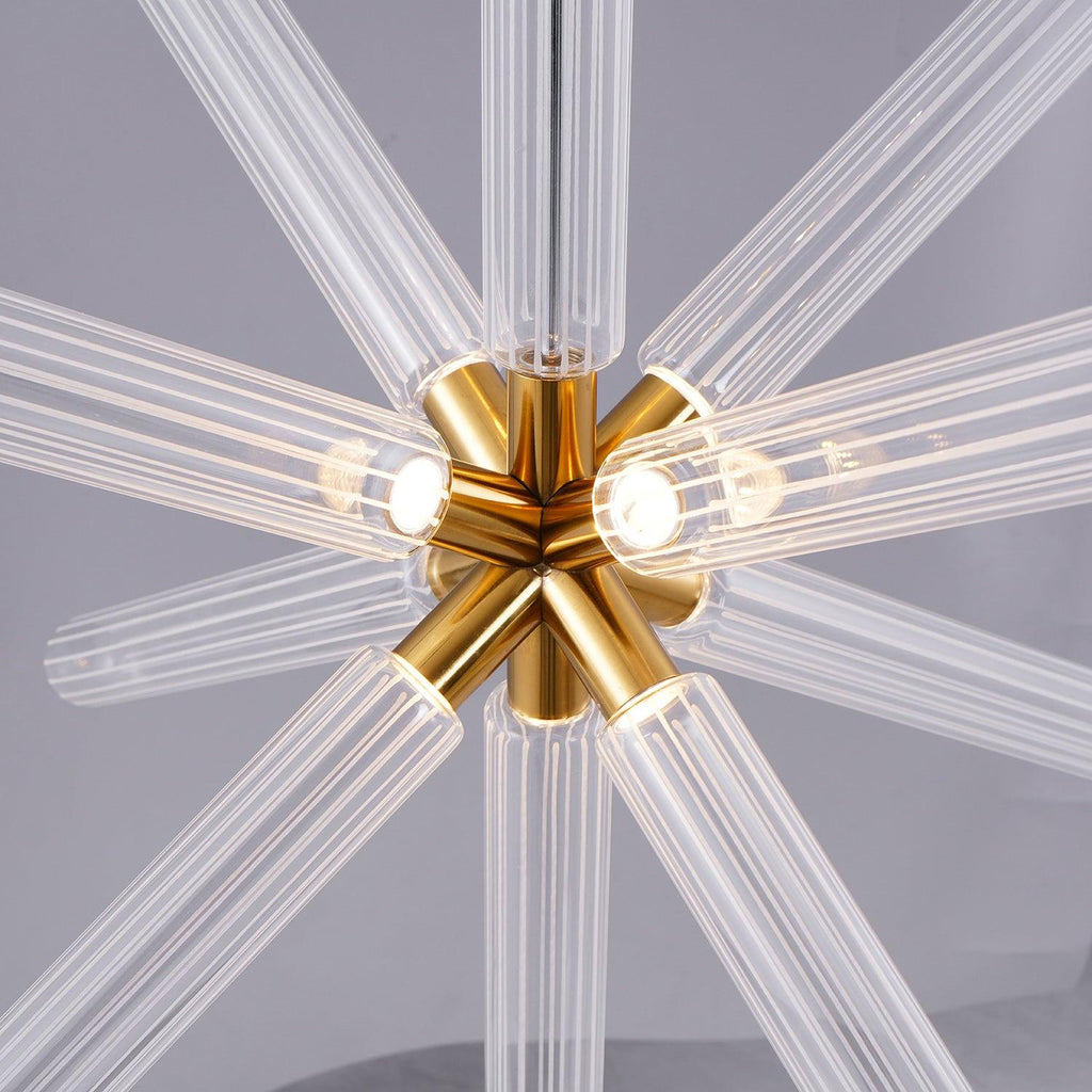 Gold Cylinder Pendant Light — Pendant Light | Maison Monashee — view 47