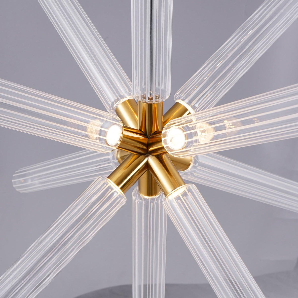 Gold Cylinder Pendant Light — Pendant Light | Maison Monashee — view 47