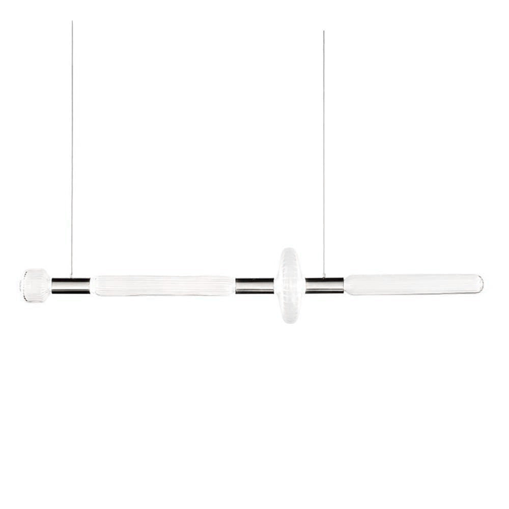Gold Cylinder Pendant Light — Pendant Light | Maison Monashee — view 79