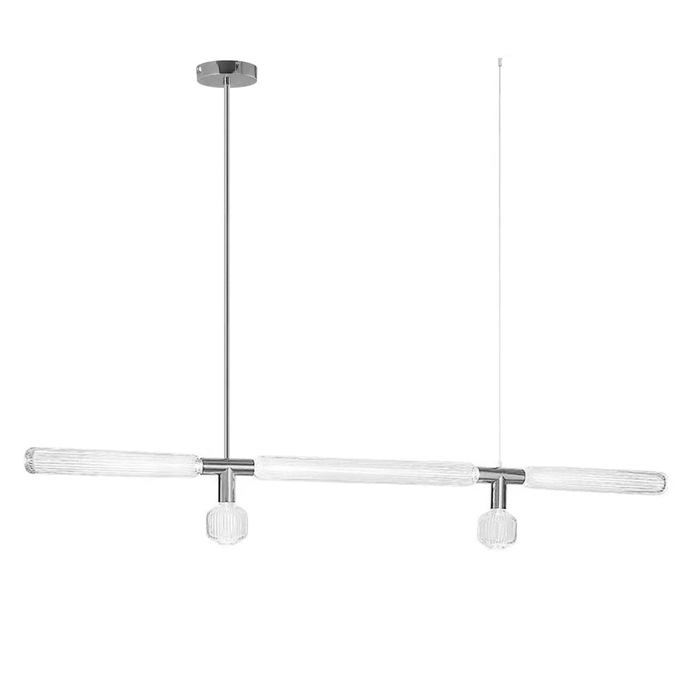 Gold Cylinder Pendant Light — Pendant Light | Maison Monashee — view 73