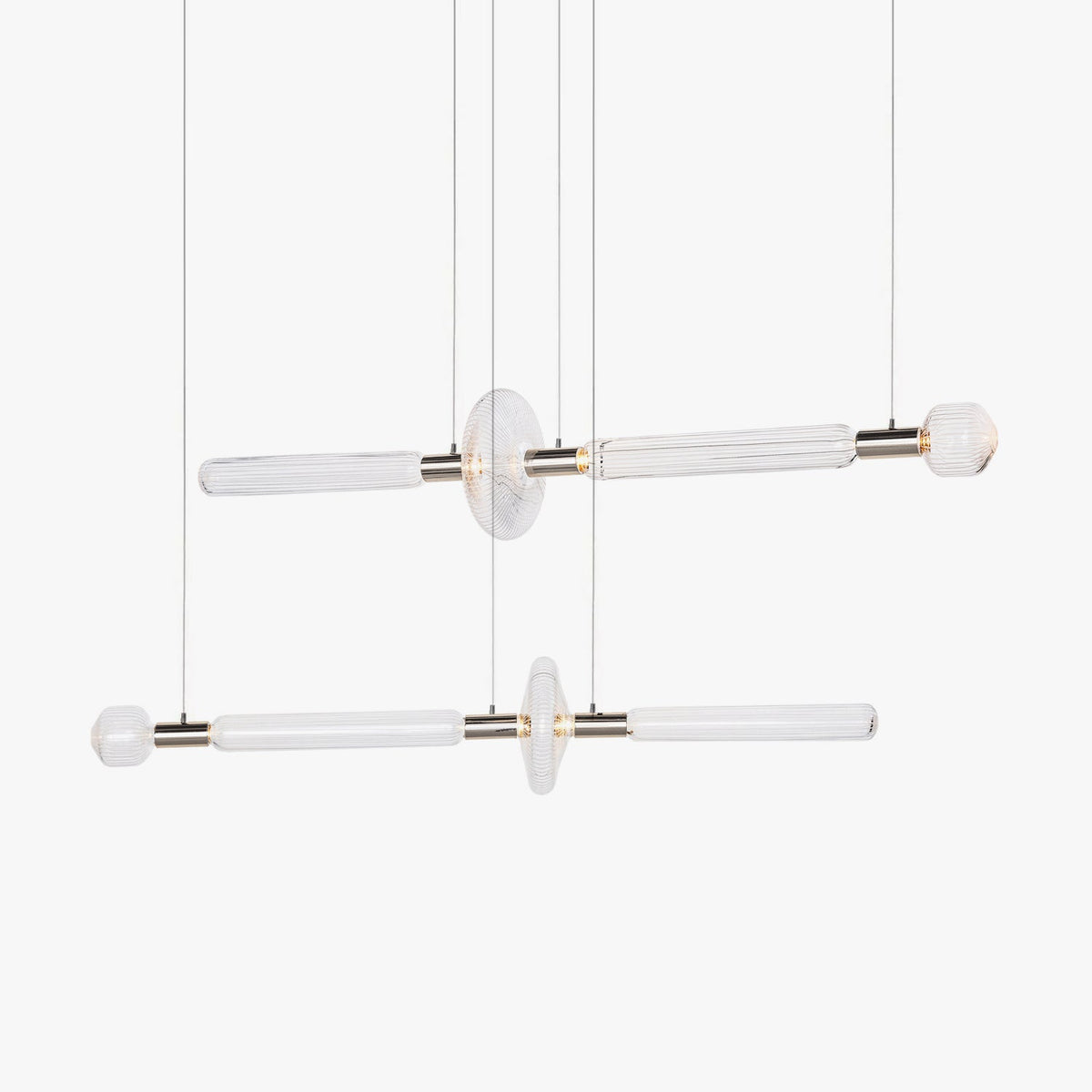 Gold Cylinder Pendant Light — Pendant Light | Maison Monashee