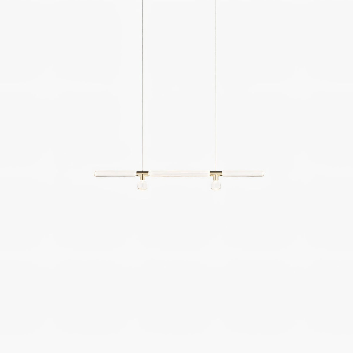 Gold Cylinder Pendant Light — Pendant Light | Maison Monashee — view 82