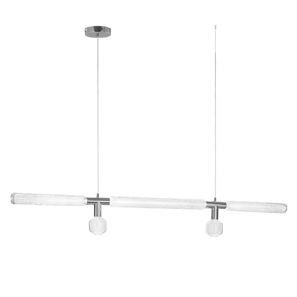 Gold Cylinder Pendant Light — Pendant Light | Maison Monashee — view 84