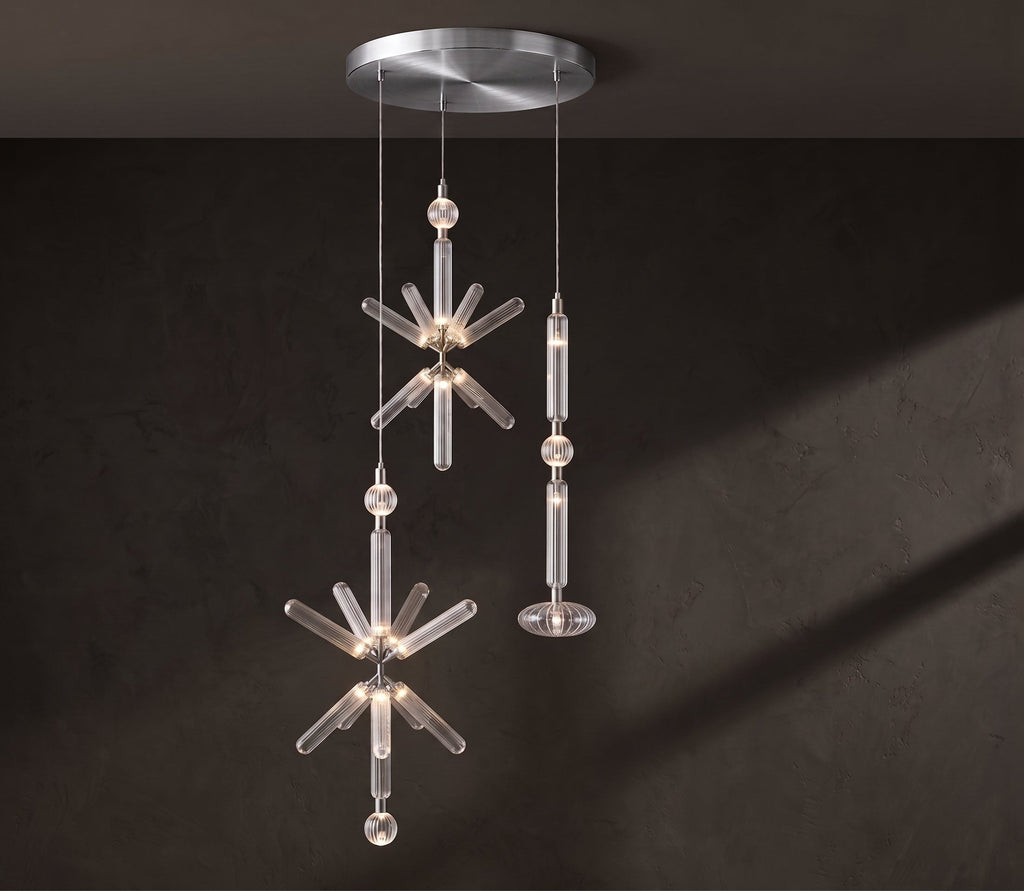 Gold Cylinder Pendant Light — Pendant Light | Maison Monashee — view 93
