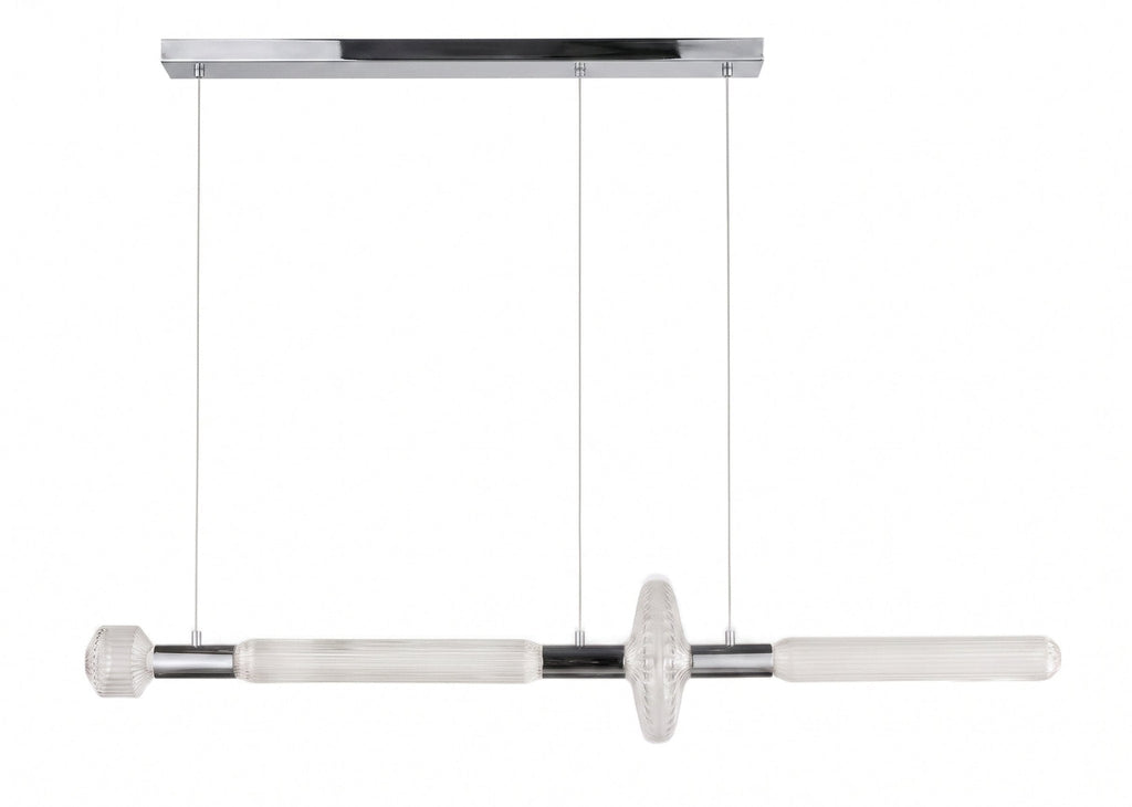 Gold Cylinder Pendant Light — Pendant Light | Maison Monashee — view 94