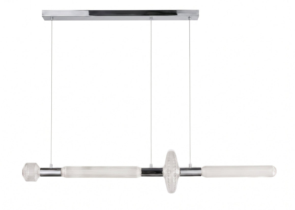 Gold Cylinder Pendant Light — Pendant Light | Maison Monashee — view 94