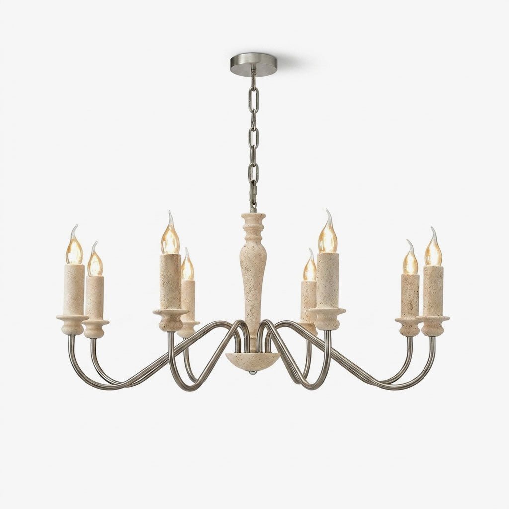 6 Light Candle Style Chandelier — Chandelier | Maison Monashee