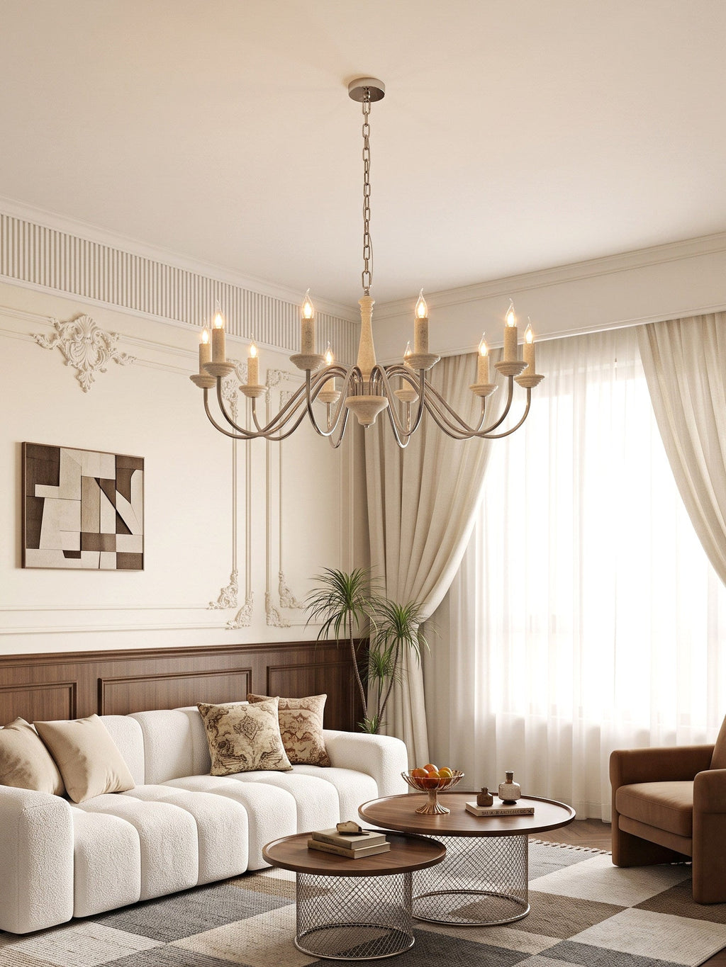Candle Chandelier — Chandelier | Maison Monashee — view 5