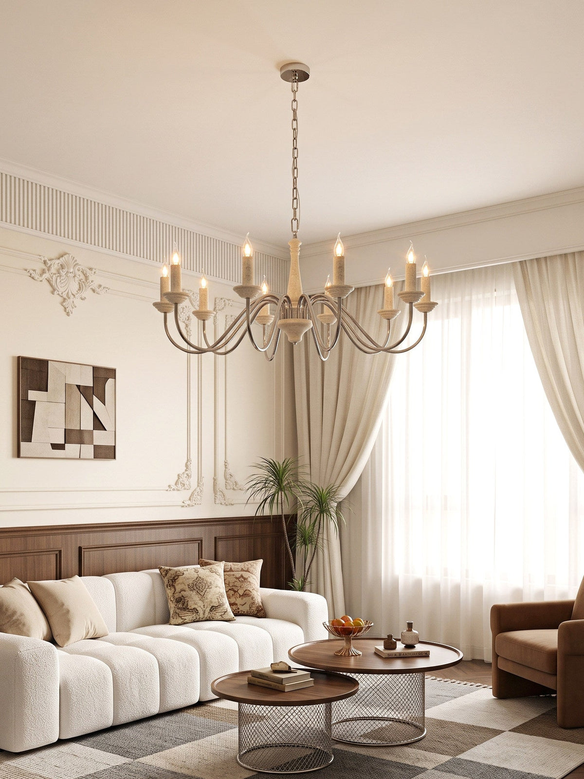 Candle Chandelier — Chandelier | Maison Monashee — view 5