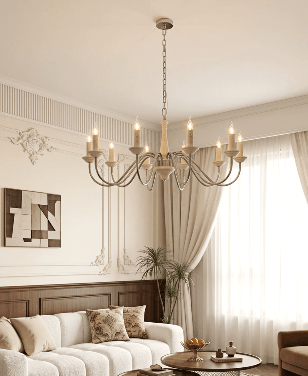 Candle Chandelier — Chandelier | Maison Monashee — view 12
