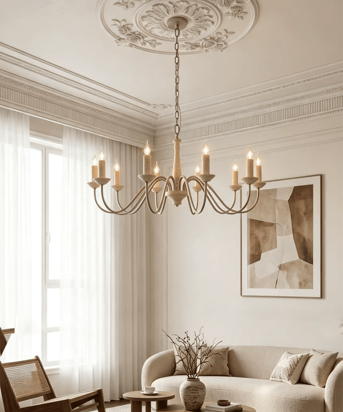 Candle Chandelier — Chandelier | Maison Monashee — view 2