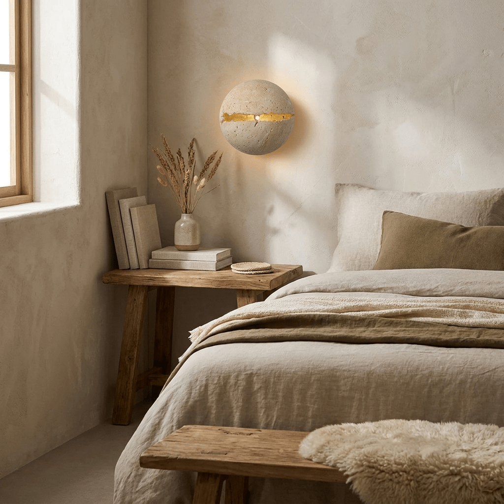 Half Globe Wall Sconce — Wall Sconce | Maison Monashee — view 6