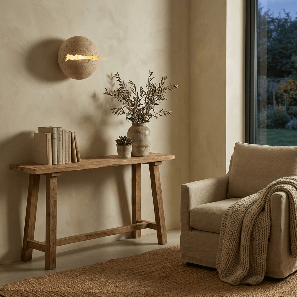 Half Globe Wall Sconce — Wall Sconce | Maison Monashee — view 4