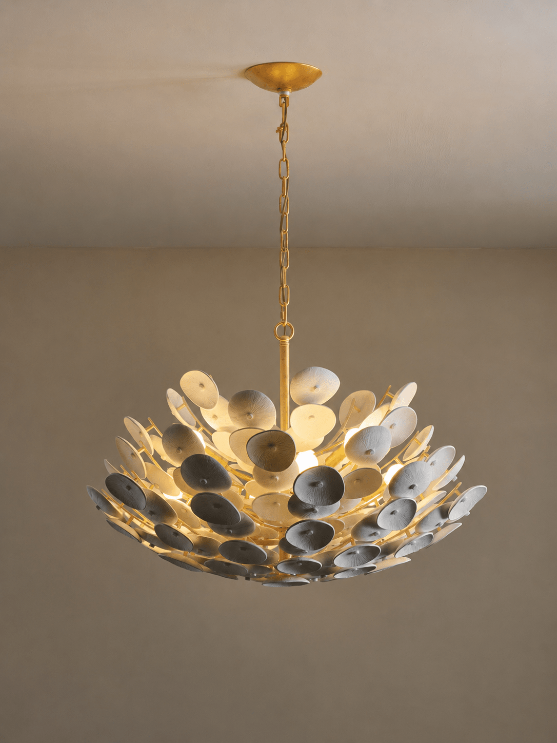 White Dome Chandelier — Chandelier | Maison Monashee — view 14