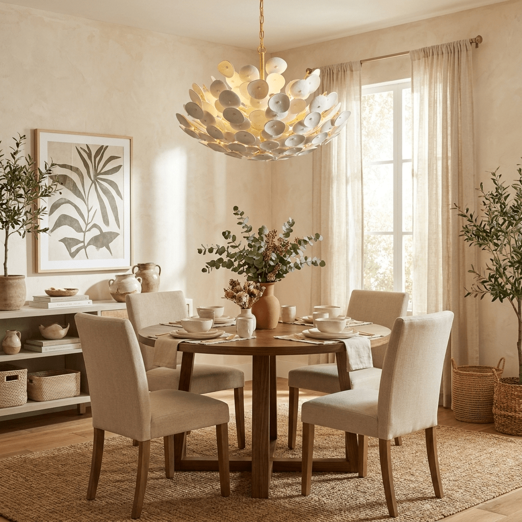 White Dome Chandelier — Chandelier | Maison Monashee — view 6
