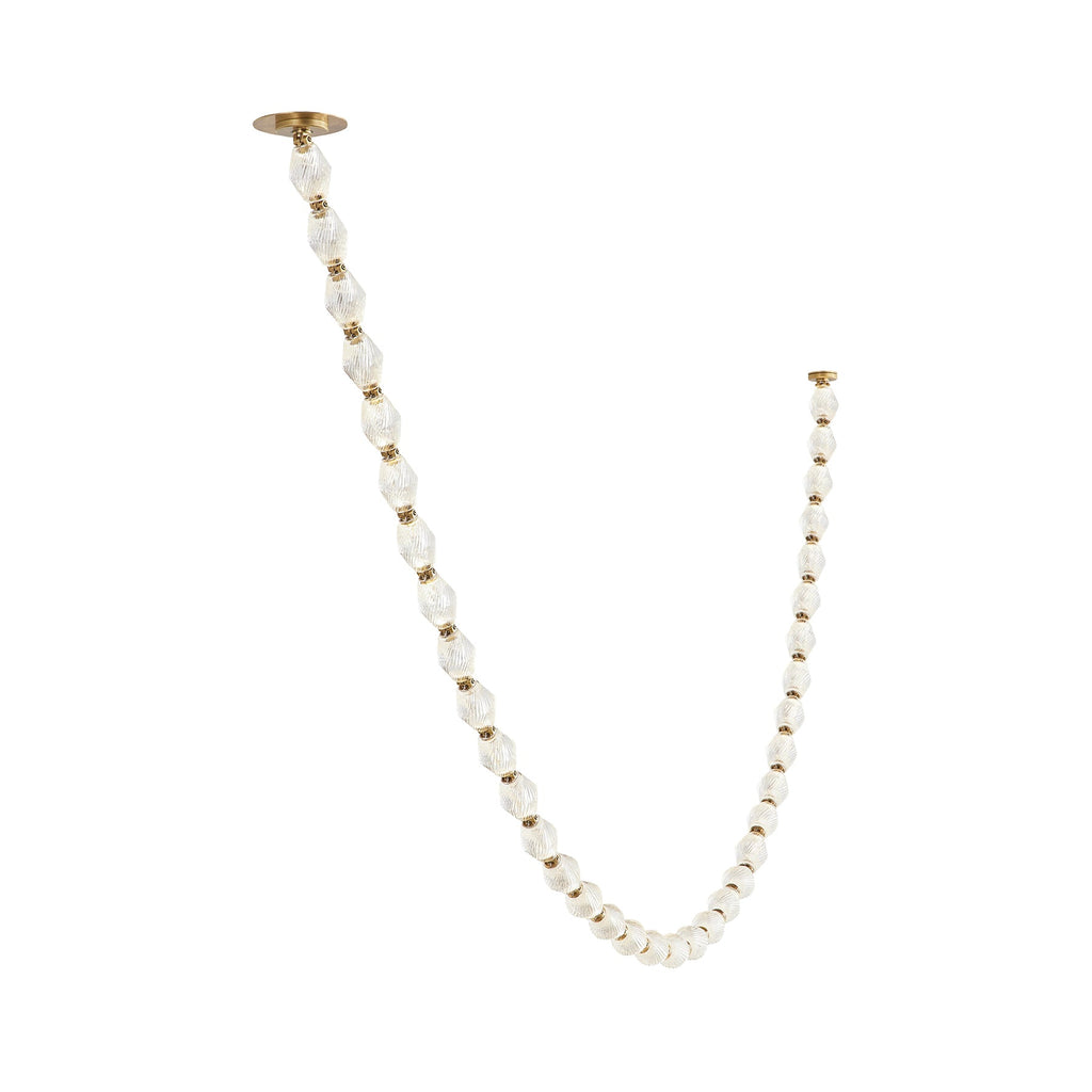 Glass Chain Chandelier — Chandelier | Maison Monashee — view 124