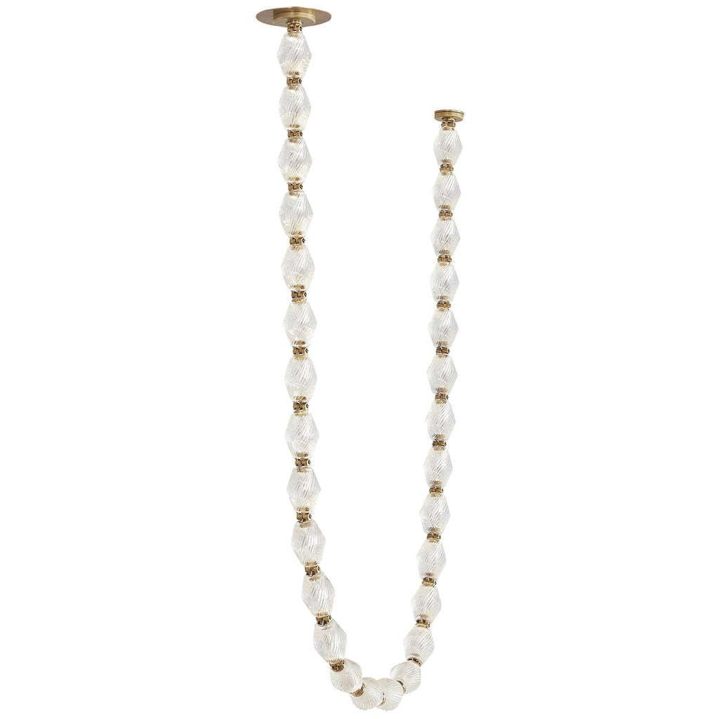 Glass Chain Chandelier — Chandelier | Maison Monashee — view 126