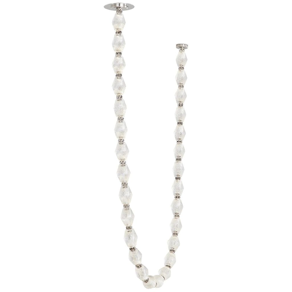 Glass Chain Chandelier — Chandelier | Maison Monashee — view 127
