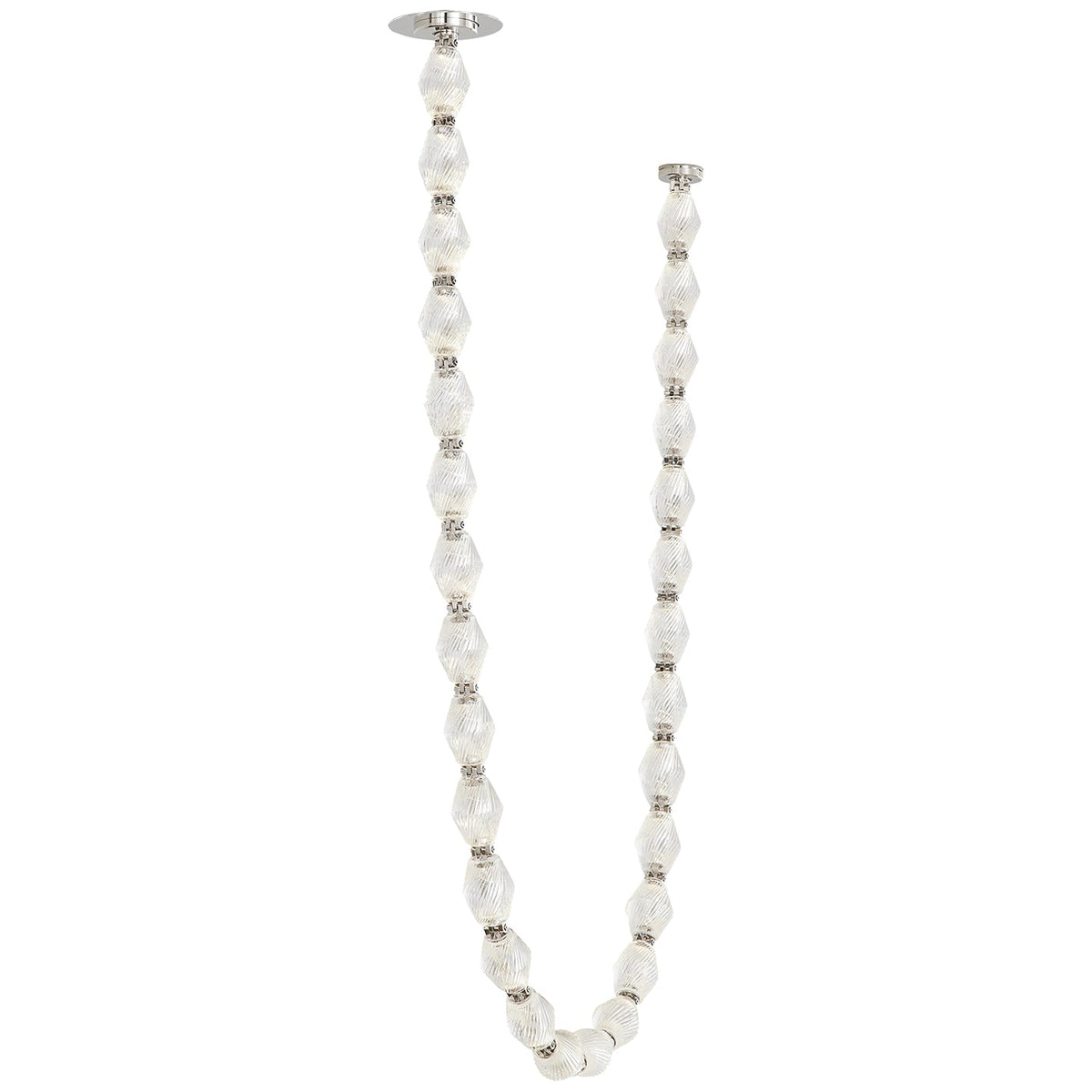 Glass Chain Chandelier — Chandelier | Maison Monashee — view 127