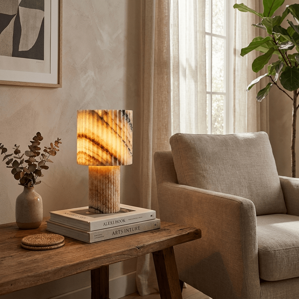Small Round Table Lamp — Table Lamp | Maison Monashee — view 2