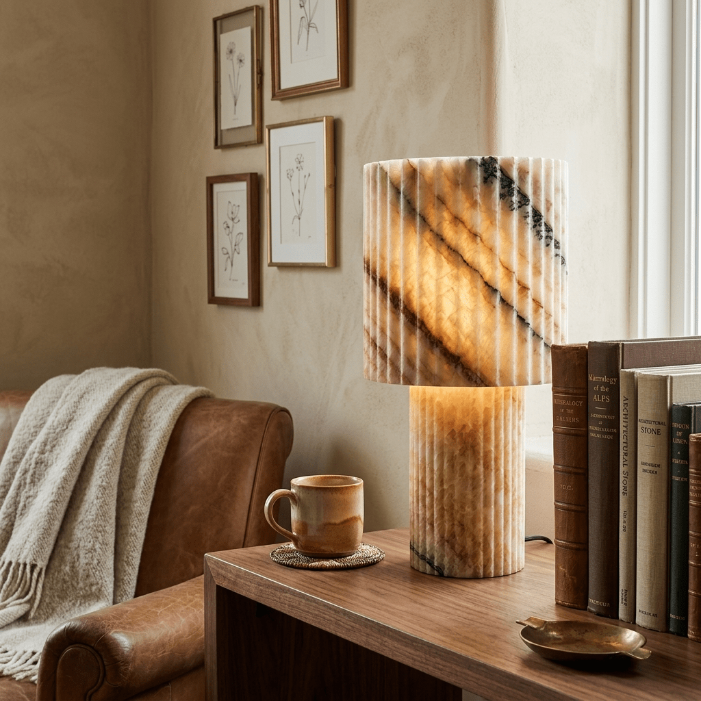 Small Round Table Lamp — Table Lamp | Maison Monashee — view 4