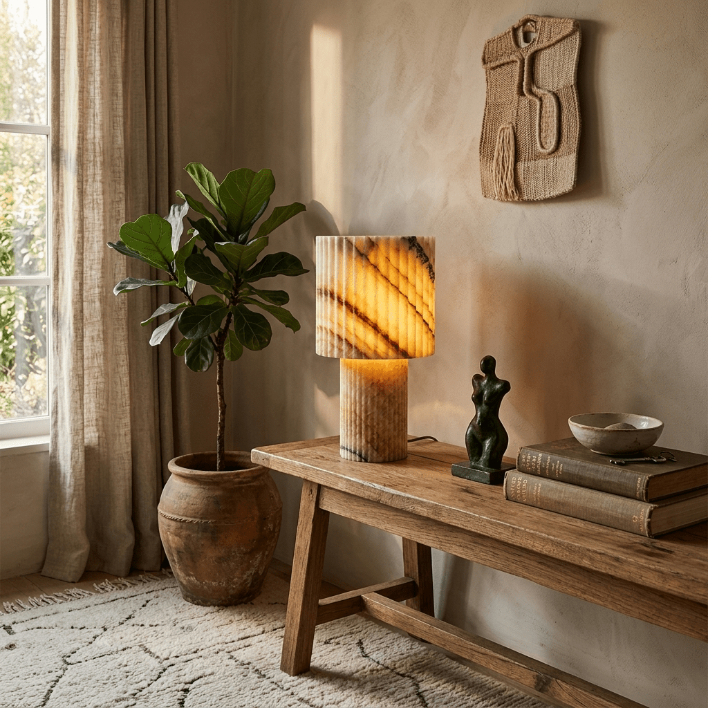 Small Round Table Lamp — Table Lamp | Maison Monashee — view 5