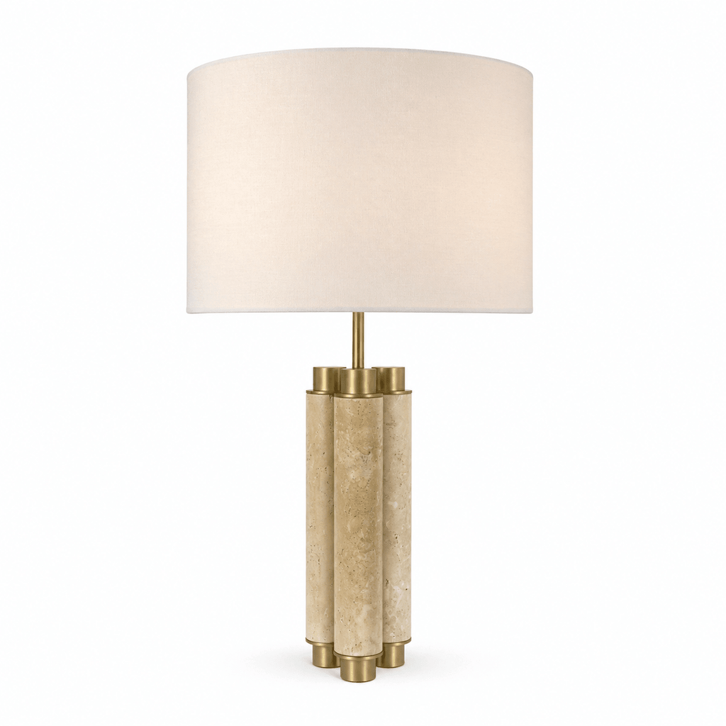 Table Lamp with Stone Base — Table Lamp | Maison Monashee — view 7