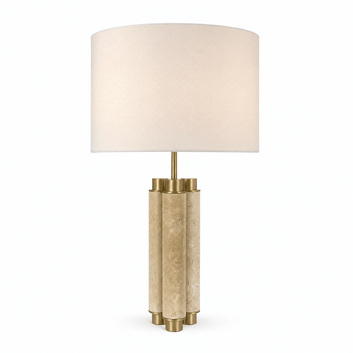 Table Lamp with Stone Base — Table Lamp | Maison Monashee — view 7