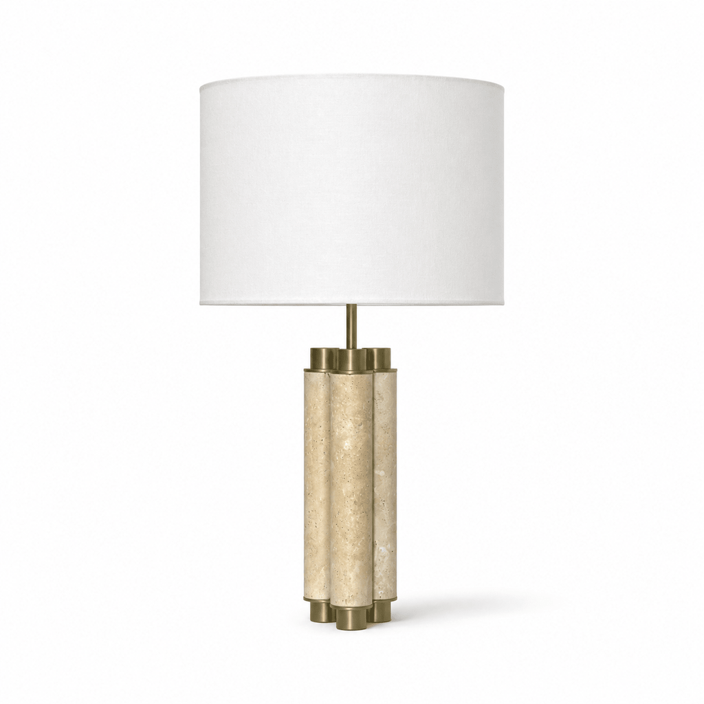 Table Lamp with Stone Base — Table Lamp | Maison Monashee — view 6