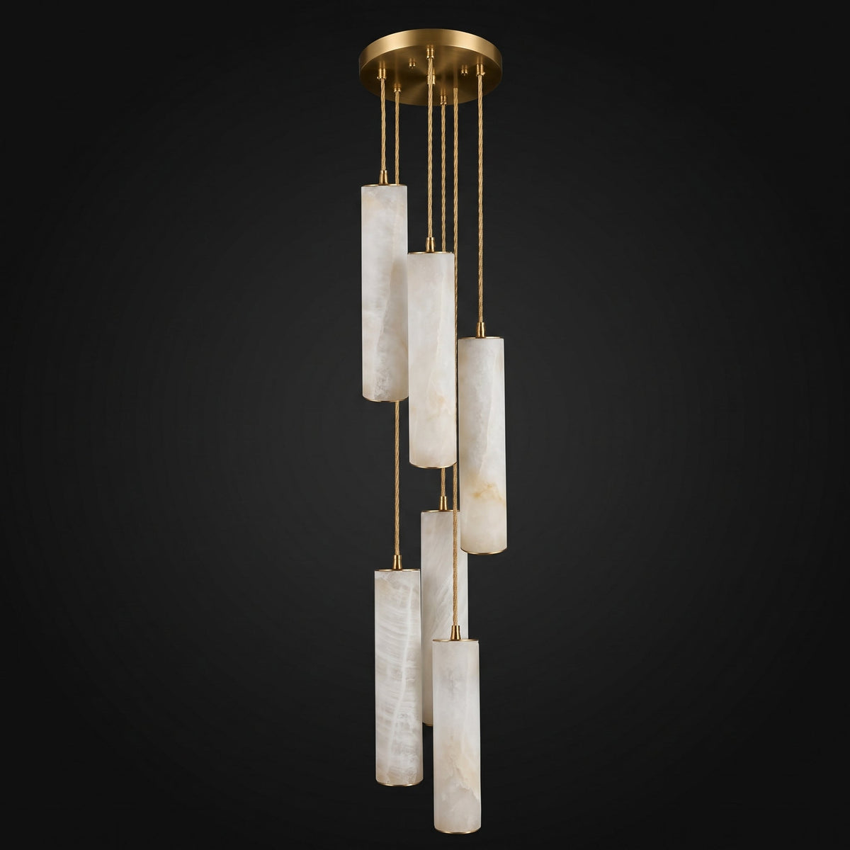 Spiral Staircase Chandelier — Chandelier | Maison Monashee — view 27