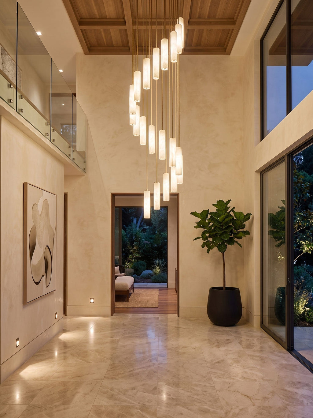 Spiral Staircase Chandelier — Chandelier | Maison Monashee — view 8